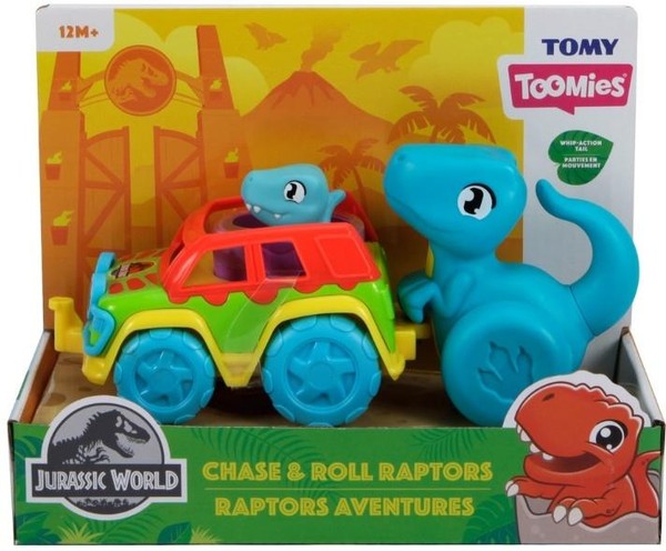 Toomies pojazd Chase & Roll Jurassic World