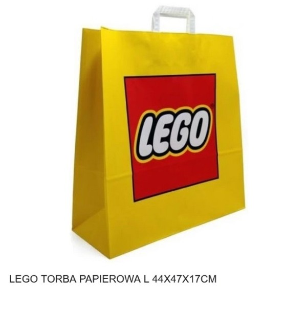 LEGO Torba Papierowa L 200 sztuk
