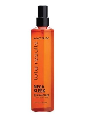 Total Results Mega Sleek Iron Smoother Spray Spray chroniący przed wysokimi temperaturami