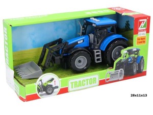 Traktor z turem w pudełku