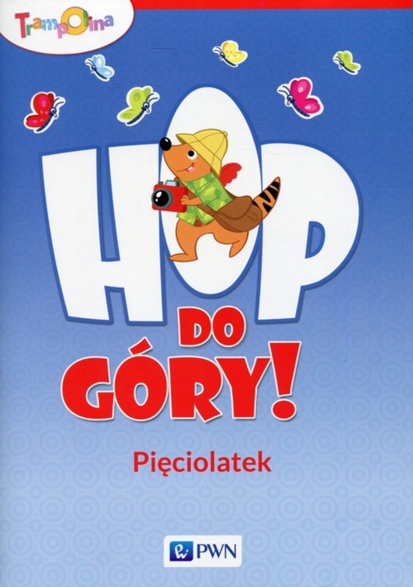 Hop do góry! Pięciolatek Teczka Trampolina