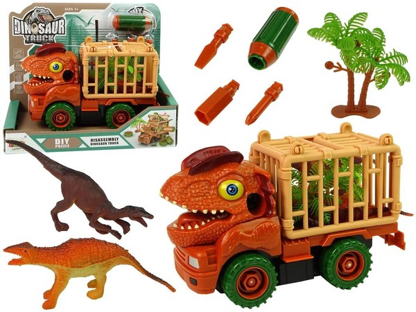 Transporter Ciężarówka Dinozaur
