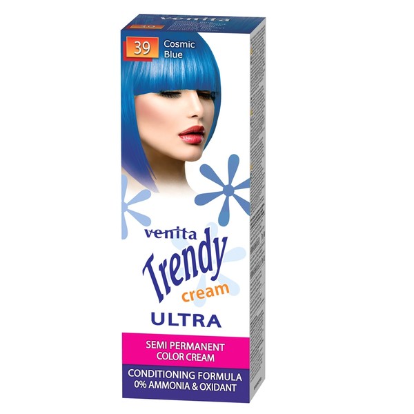Trendy Cream Ultra 39 Cosmic Blue Krem do koloryzacji włosów