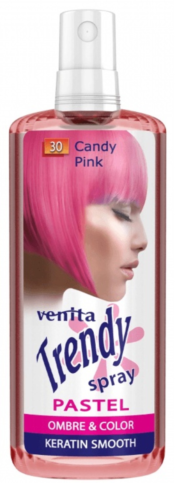 Trendy Spray 30 Candy Pink Koloryzujący spray do włosów