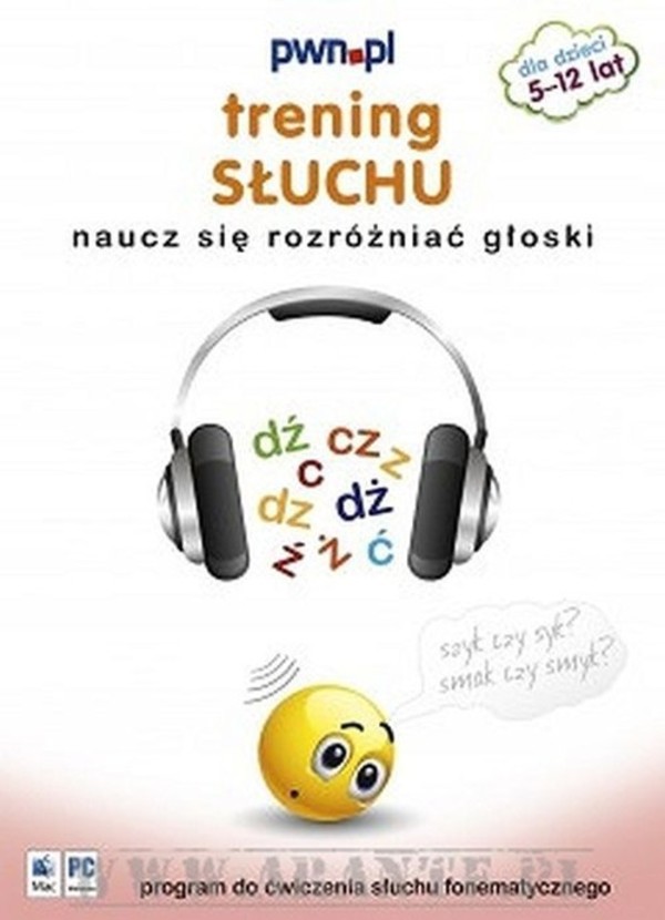 Trening słuchu naucz się rozróżniać głoski Płyta CD
