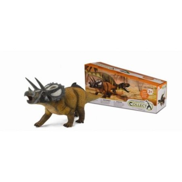 Figurka Triceratops 1:15 in Carry Box