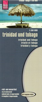 Trinidad und Tobago / Trinidad i Tobago Mapa samochodowa Skala: 1:150 000