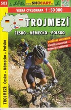 Trojmezi Cesko - Nemecko - Polsko Mapa turisticka / Trójkąt graniczny Czech - Niemiec - Polski Mapa turystyczna Skala: 1: 50 000