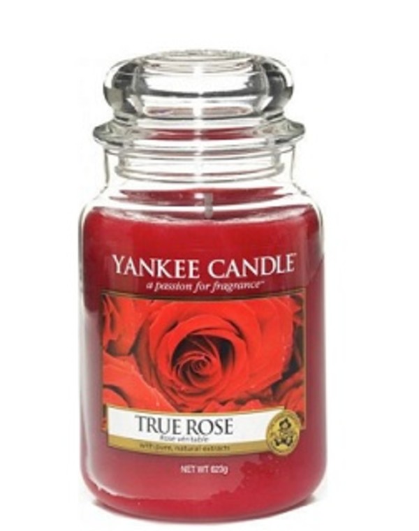 True Rose Duża świeca zapachowa w słoiku