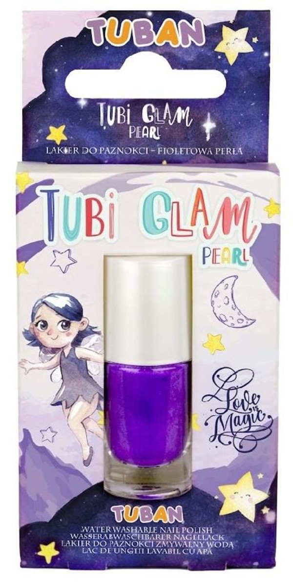 Tubi Glam fioletowy perłowy