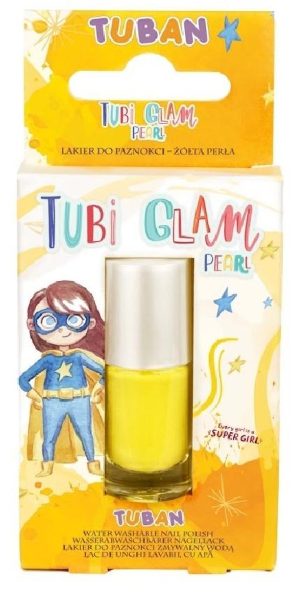 Tubi Glam żółty perłowy
