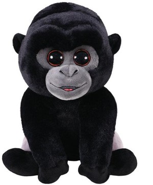 Beanie Babies Srebrny Goryl