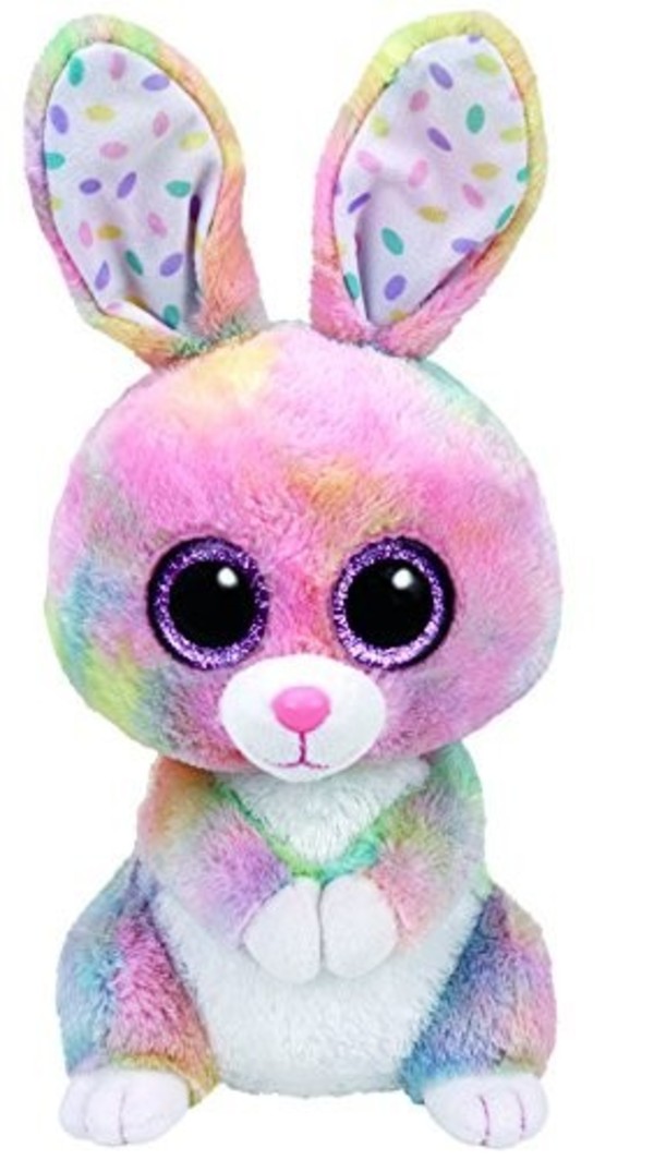 Beanie Boos Bubby kolorowy królik 24 cm