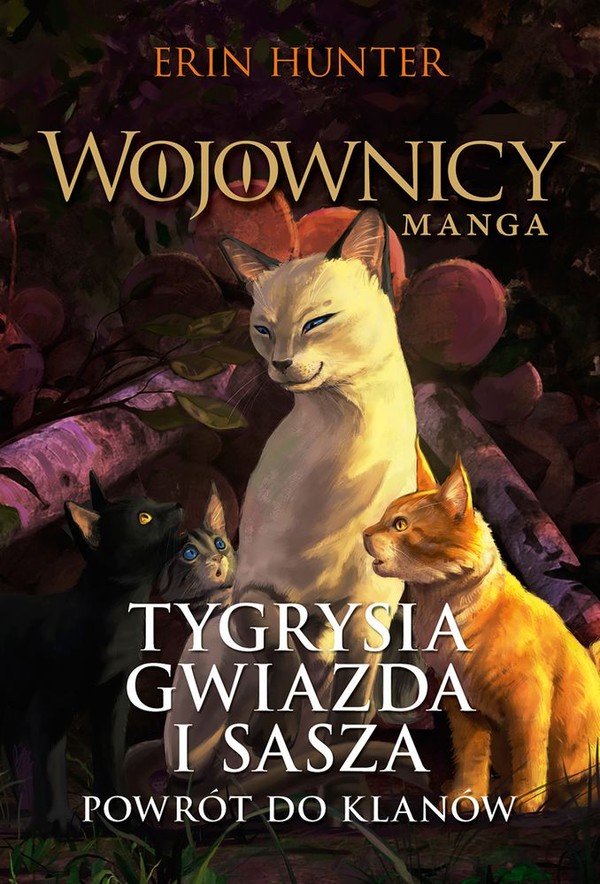 Tygrysia gwiazda i Sasza Powrót do klanów Manga Wojownicy