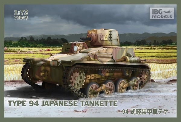 Type 94 Japanese Tankette Skala 1:72