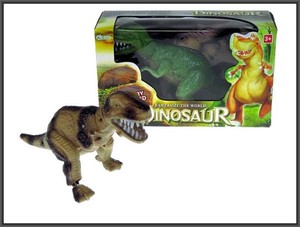 Tyranozaur chodzący 28cm światło dźwięk 2 kolory