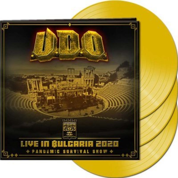 Live in Bulgaria 2020 Pandemic Survival Show Yellow (vinyl)