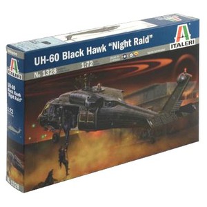 UH-60/MH60 Black Hawk Night Raid Skala 1:72