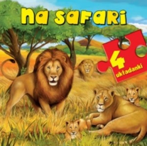Układanki Na safari 9 elementów