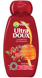 Ultra Doux - Olejek arganowy i żurawina Szampon ochronny