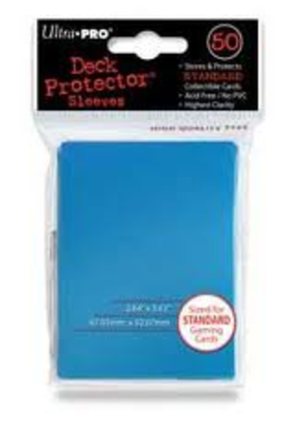 Koszulki Deck Protector Solid Light Blue (Jasnoniebieskie) 50 sztuk