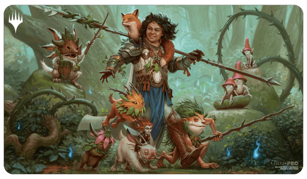 Magic the Gathering - Wilds of Eldraine - Playmat - Ellivere of the Wild Court