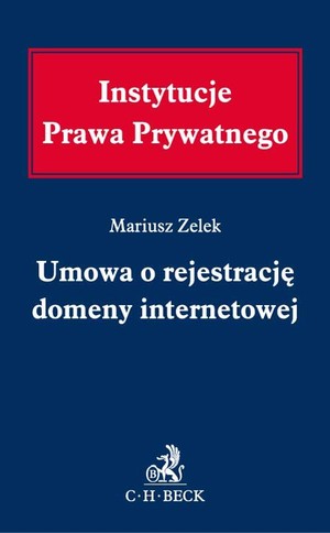 Umowa o rejestrację domeny internetowej Instytucje Prawa Polskiego