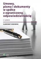 Umowy, pisma i dokumenty w spółce z ograniczoną odpowiedzialnością