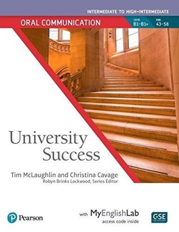 University Success Intermed. Oral Communication. Student`s Book Podręcznik + MyEngLab