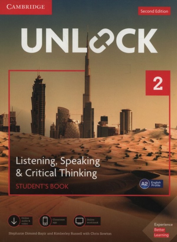 Unlock 2. Listening, Speaking & Critical Thinking. Student`s Book Podręcznik