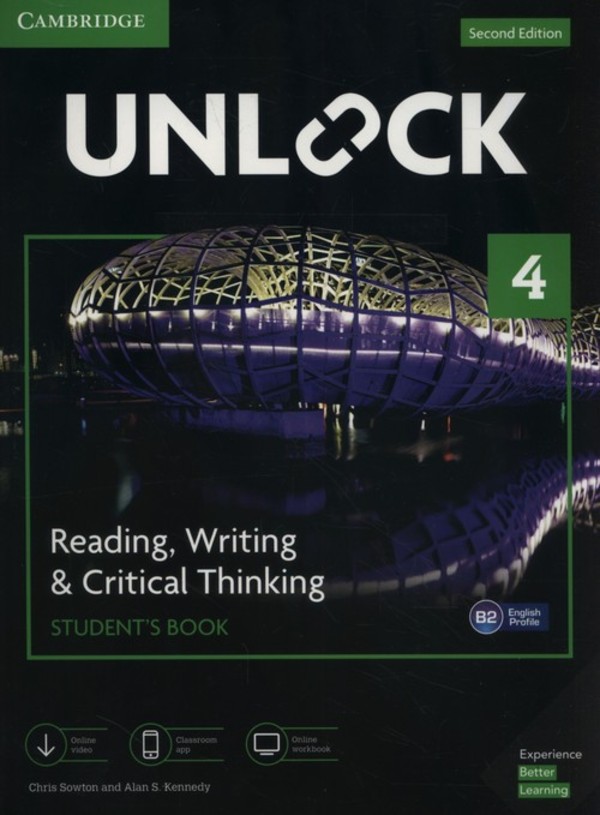 Unlock 4. Reading, Writing, & Critical Thinking. Student`s Book Podręcznik
