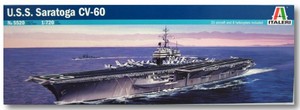 U.S.S. Saratoga CV-60 Skala 1:720