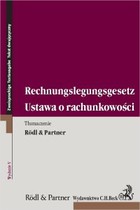 Rechnungslegungsgesetz - mobi, epub, pdf Ustawa o rachunkowości Wydanie 5