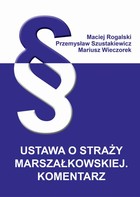 Ustawa o Straży Marszałkowskiej - pdf Komentarz