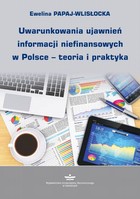 Uwarunkowania ujawnień informacji niefinansowych w Polsce - teoria i praktyka - pdf