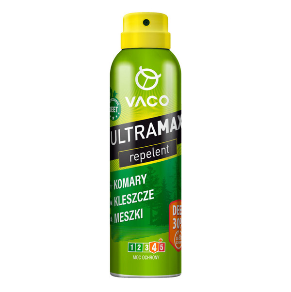 ULTRAMAX Spray na komary,kleszcze i meszki DEET 30%