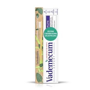 Pro Vitamin Complete Pasta do zębów+szczoteczka bambusowa do zębów