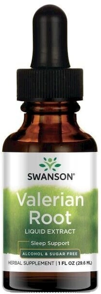 Valerian root liquid extract Suplement diety
