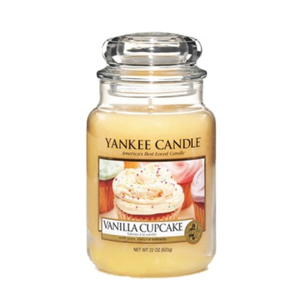 Vanilla Cupcake Duża świeca zapachowa w słoiku