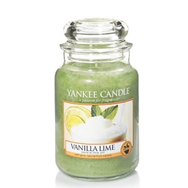 Vanilla Lime Duża świeca zapachowa w słoiku