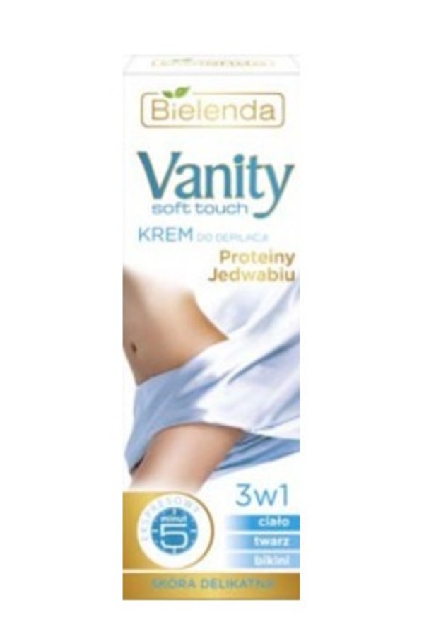Vanity Soft Touch Krem do depilacji 3w1 Proteiny Jedwabiu