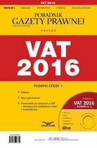 VAT 2016 - pdf poradnik Gazety Prawnej część 1