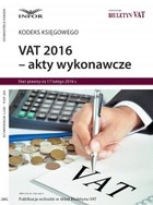 VAT 2016 akty wykonawcze - pdf