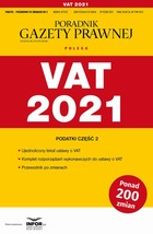 Vat 2021 - pdf Podatki Część 2