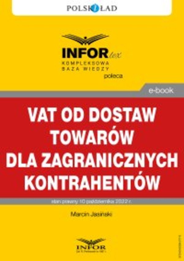 VAT od dostaw towarów dla zagranicznych podatników - pdf