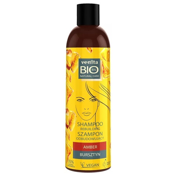 Bio Bursztyn Odbudowujący szampon do włosów