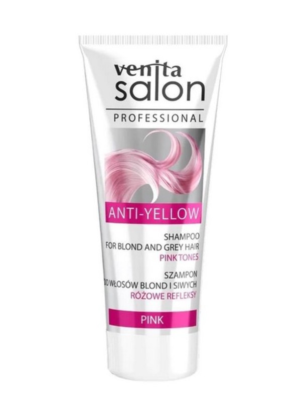 Anti-Yellow Shampoo Pink Szampon do włosów blond i siwych