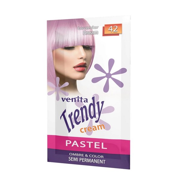 Trendy Color Cream 42 Lawendowy Sen Kremowy toner do koloryzacji włosów