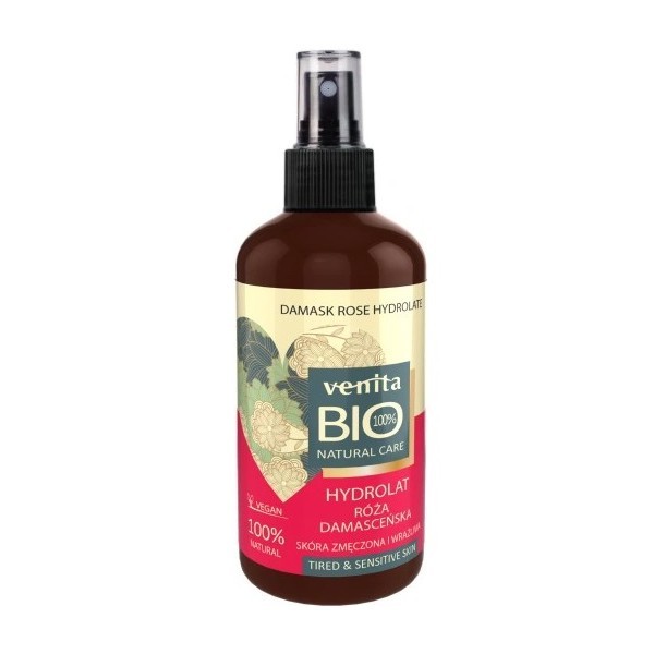 Bio Natural Care Hydrolat Róża Damasceńska skóra wrażliwa