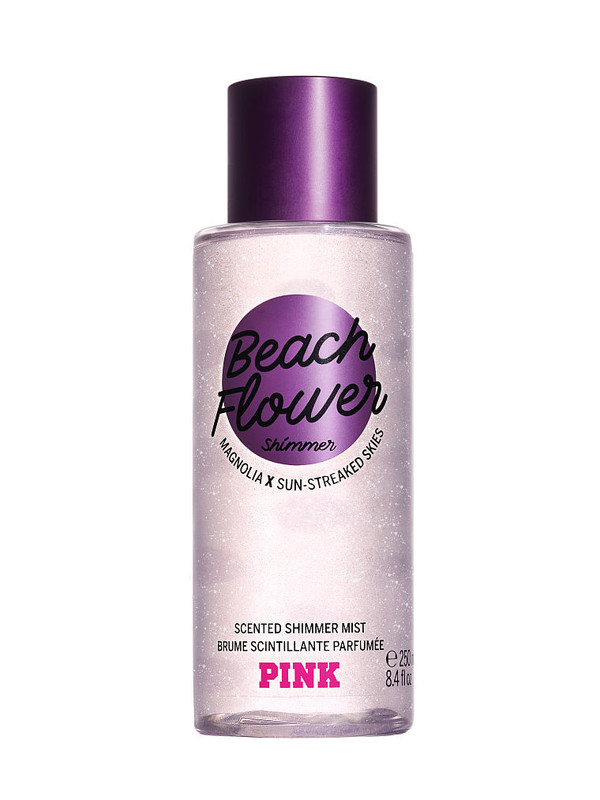 Pink Beach Flower Shimmer Mgiełka do ciała